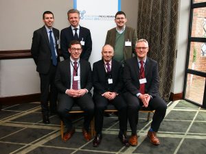 Back row: Dr Kevin Ryan TCD, David Coffey Clearview Consultancy, Dr Gordon Armstrong UL, Front row: Neil McCarthy, Philip Gurnett & David Mangan (EPS)